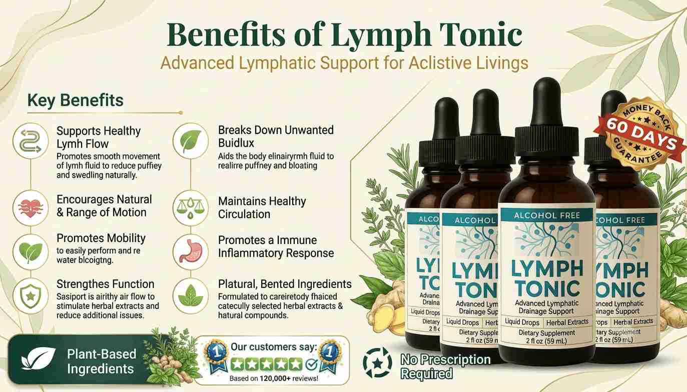 Key Health Benefits of Lymph Tonic Supplement