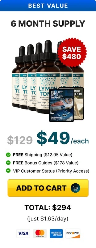 Order 6 Bottles Lymph Tonic Official Best Value Pack