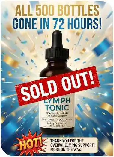Lymph Tonic Stock Sold Out Notification