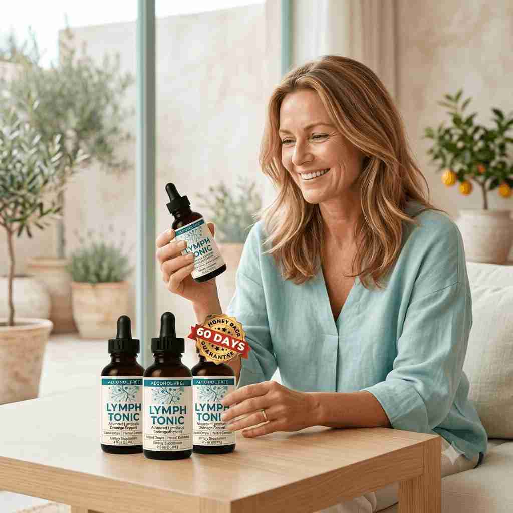 Lymph Tonic Lymph Tonic Customer Experiencing Natural Vitality